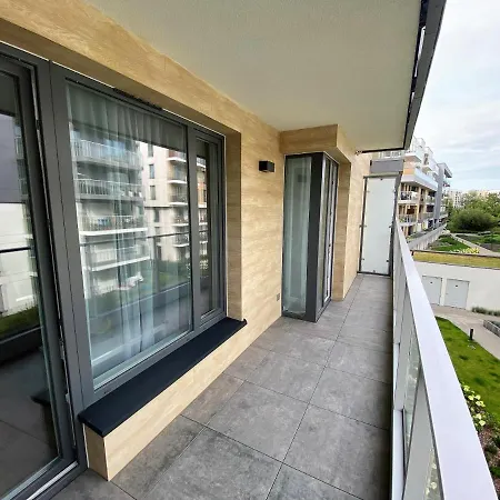 Nowy Vip Sea Gardens Przystan Letnica Morze Apartment Gdansk
